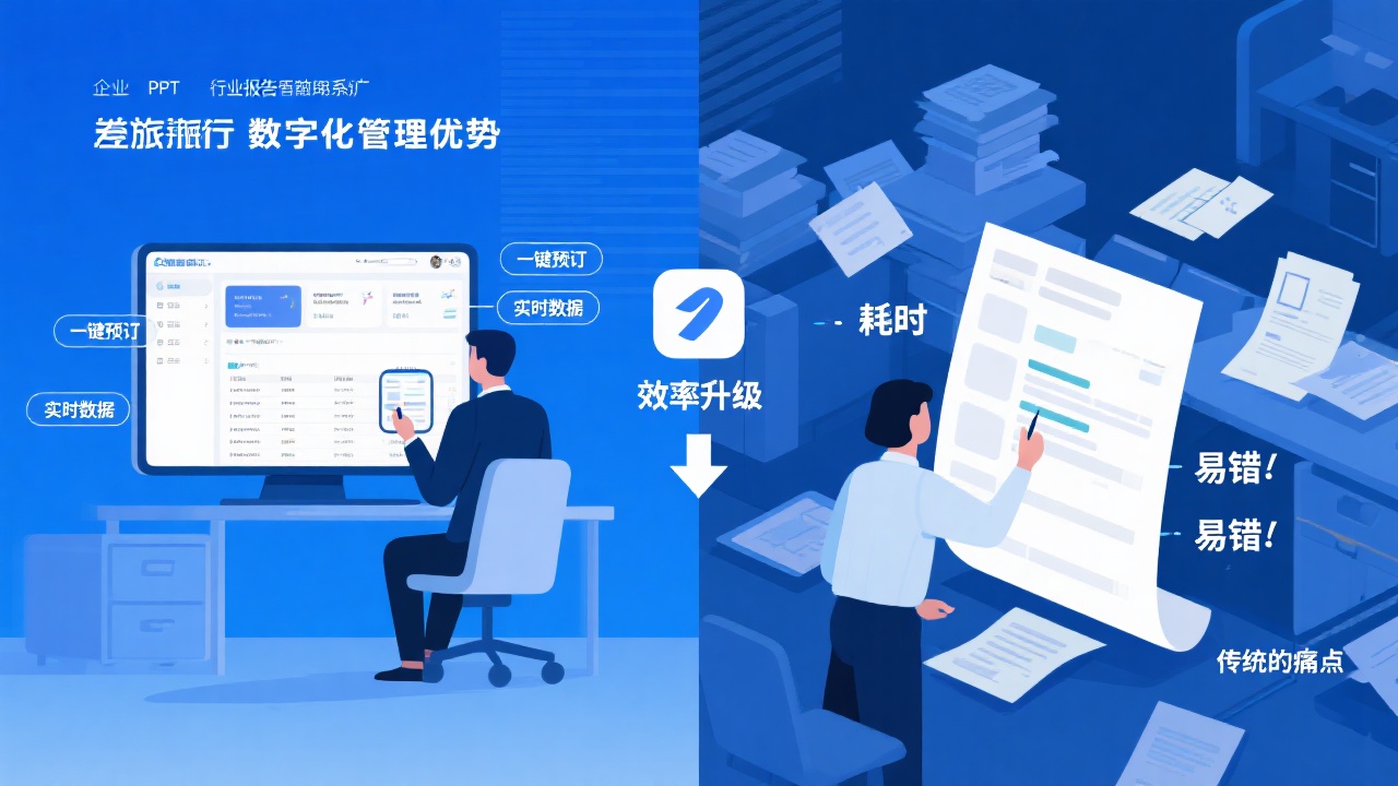 差旅管理系统与传统方法的核心区别