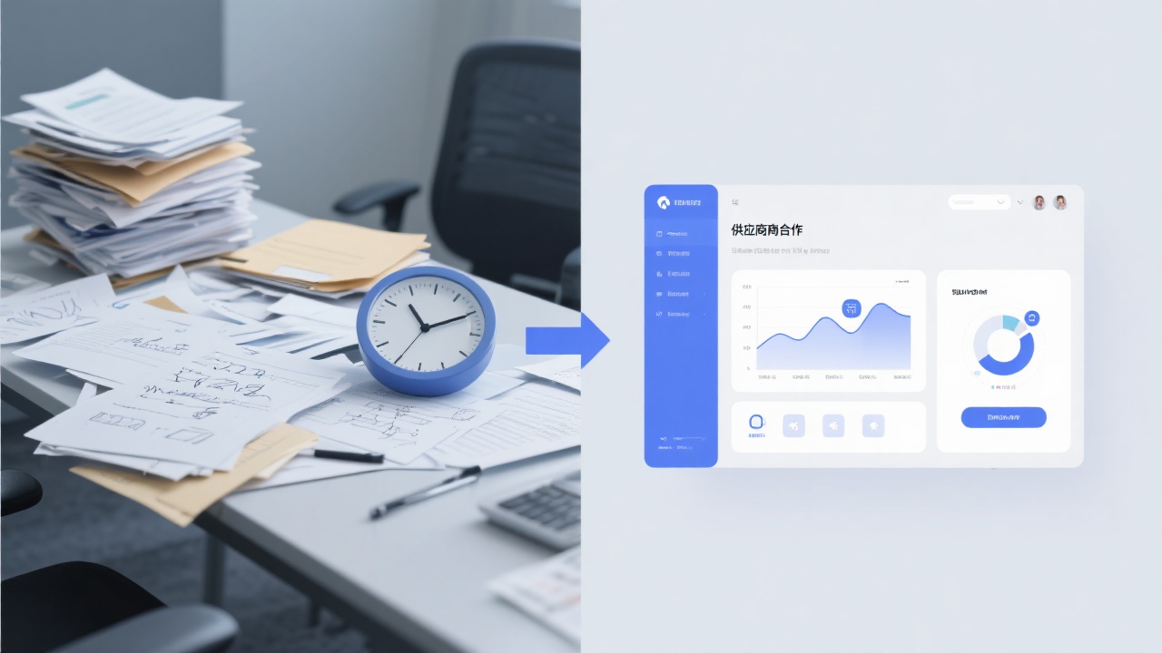 供应商合作管理软件与传统管理方式的核心区别