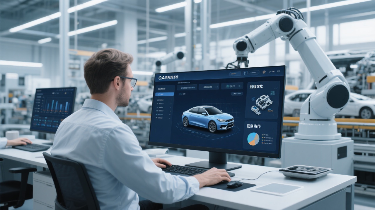 汽车组装公司必备：OA软件怎么选？高效办公的秘密！