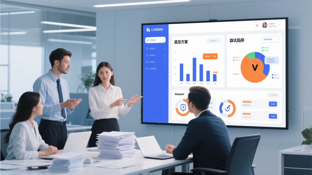 企业如何选对人事管理解决方案？避免踩坑指南！