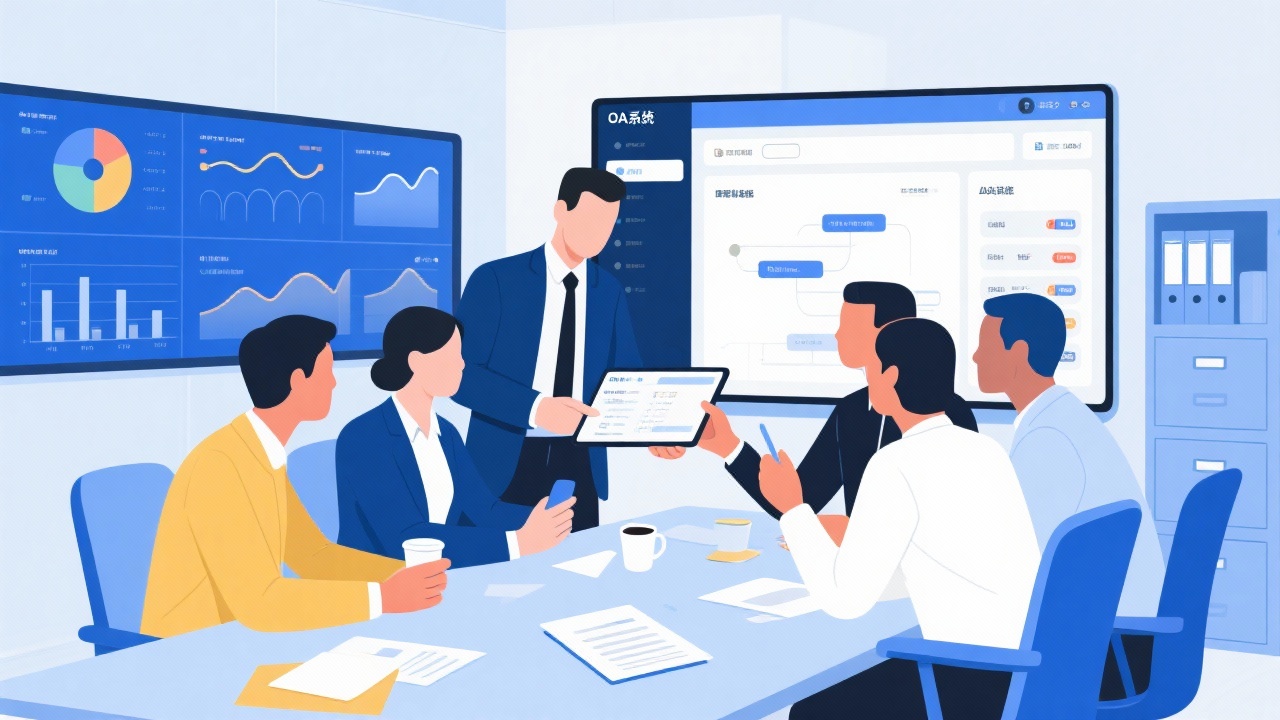 企业管理OA办公系统怎么选？看完这篇不迷茫！