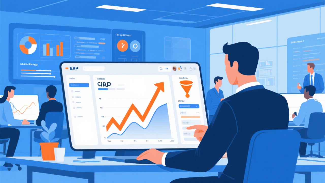 ERP系统如何助力销售业绩翻倍？优异管理秘诀大公开