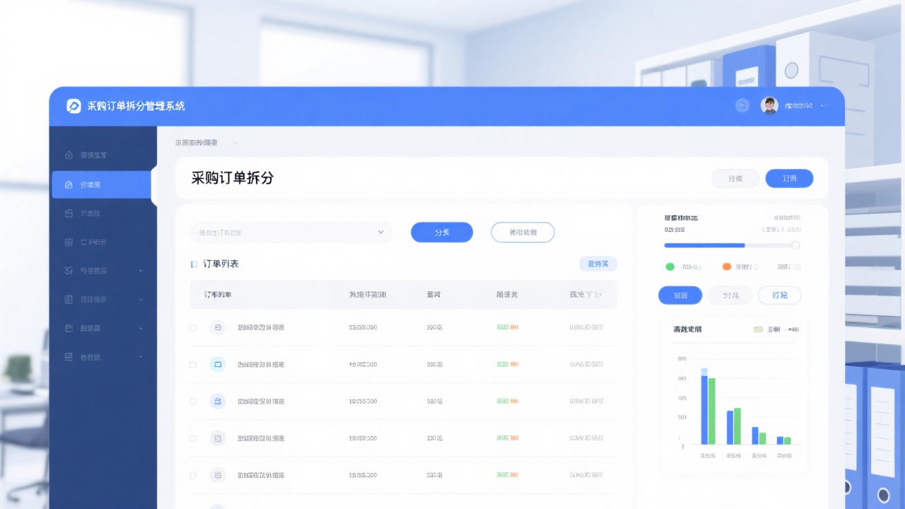 如何高效使用采购订单拆分管理系统？