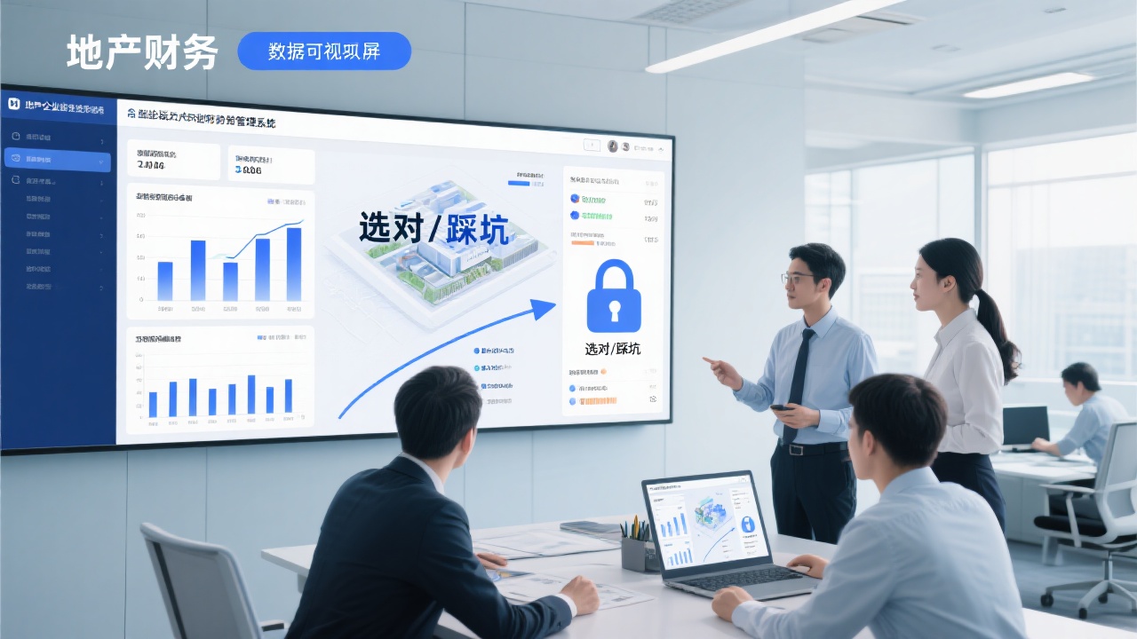 地产行业财务管理系统：如何选对不踩坑？