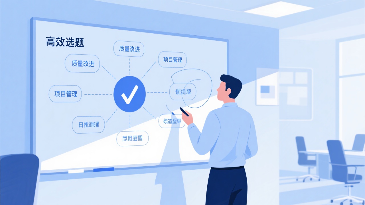 如何高效管理质量改进项目选题？一步搞定！