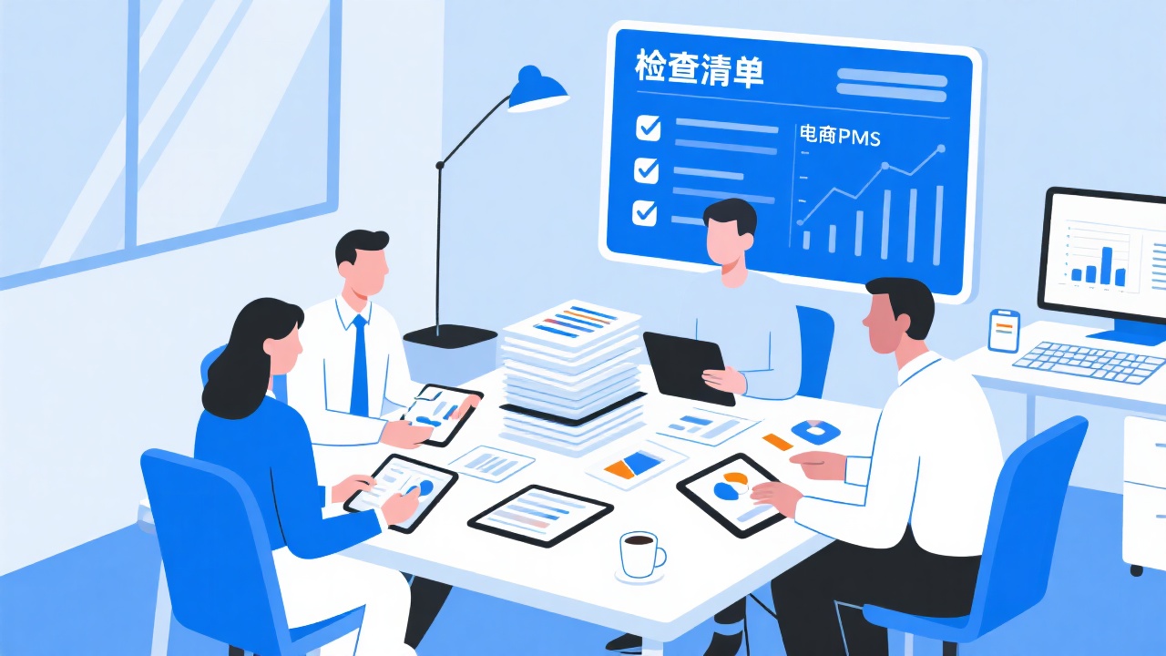 电商行业PMS数据统计​实施前的完整检查清单