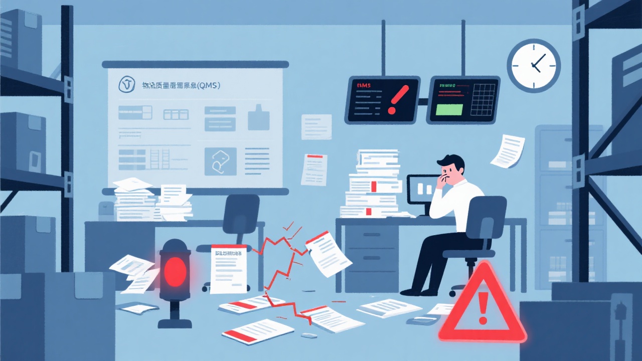 物流企业行业QMS应用中常见的失败原因