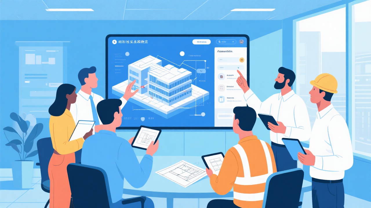 建筑行业团队项目协作​有哪些核心组成部分