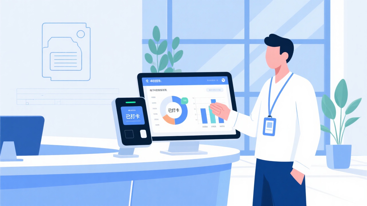 考勤管理系统原理全解析：如何精准记录员工出勤