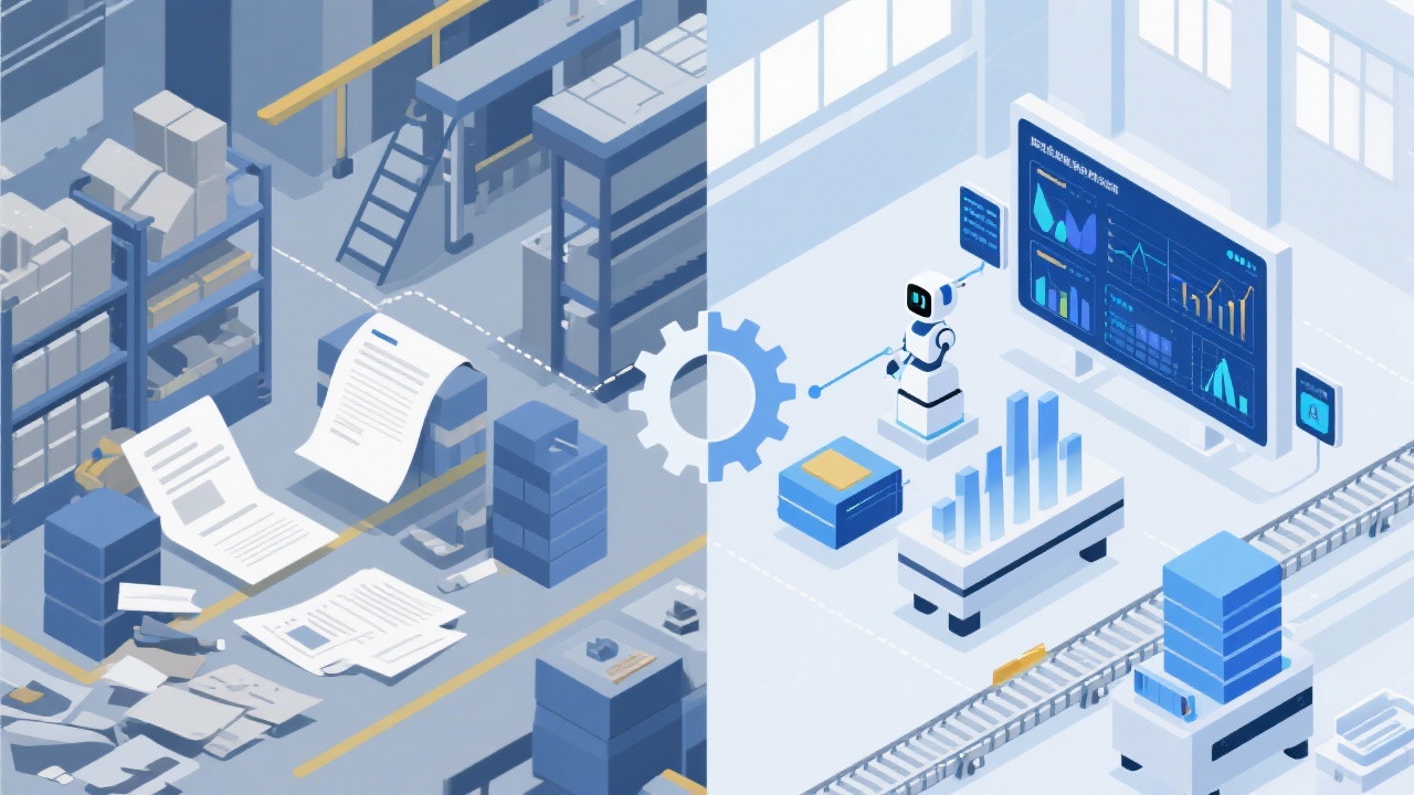 制造业企业资源管控​与传统资源管理的核心区别