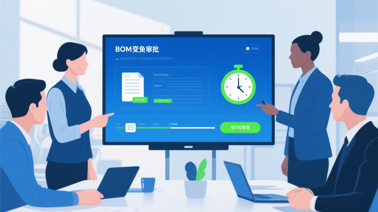 如何快速搞定BOM变更审批时效管理？