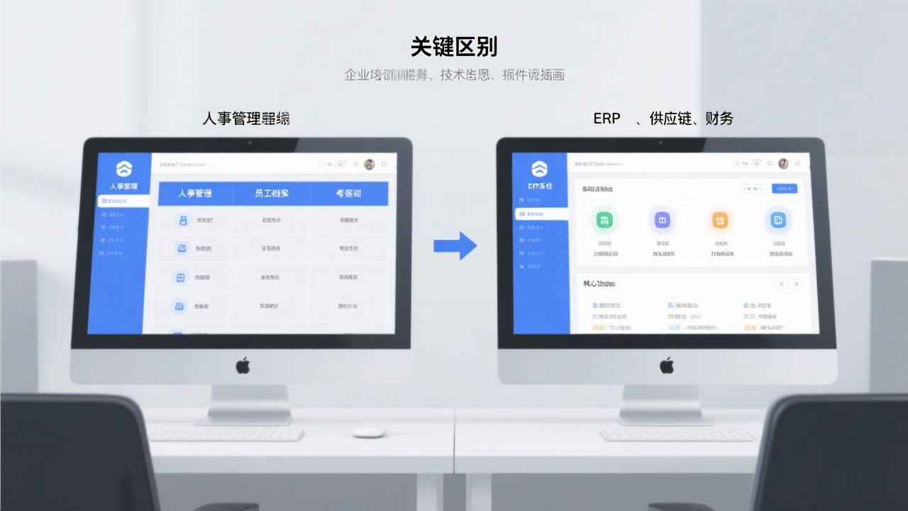 人事管理系统与ERP的区别在哪里？用表格告诉你差在哪