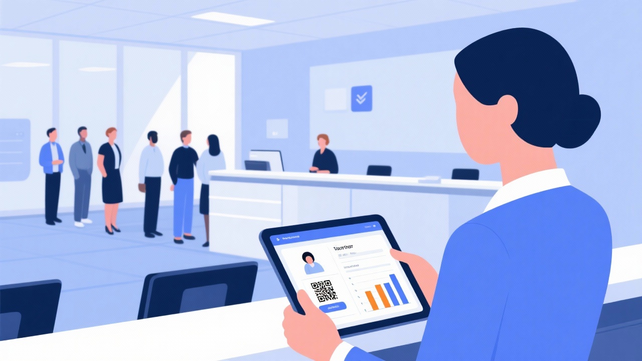 还在手动登记访客？试试这款高效的访客管理软件！