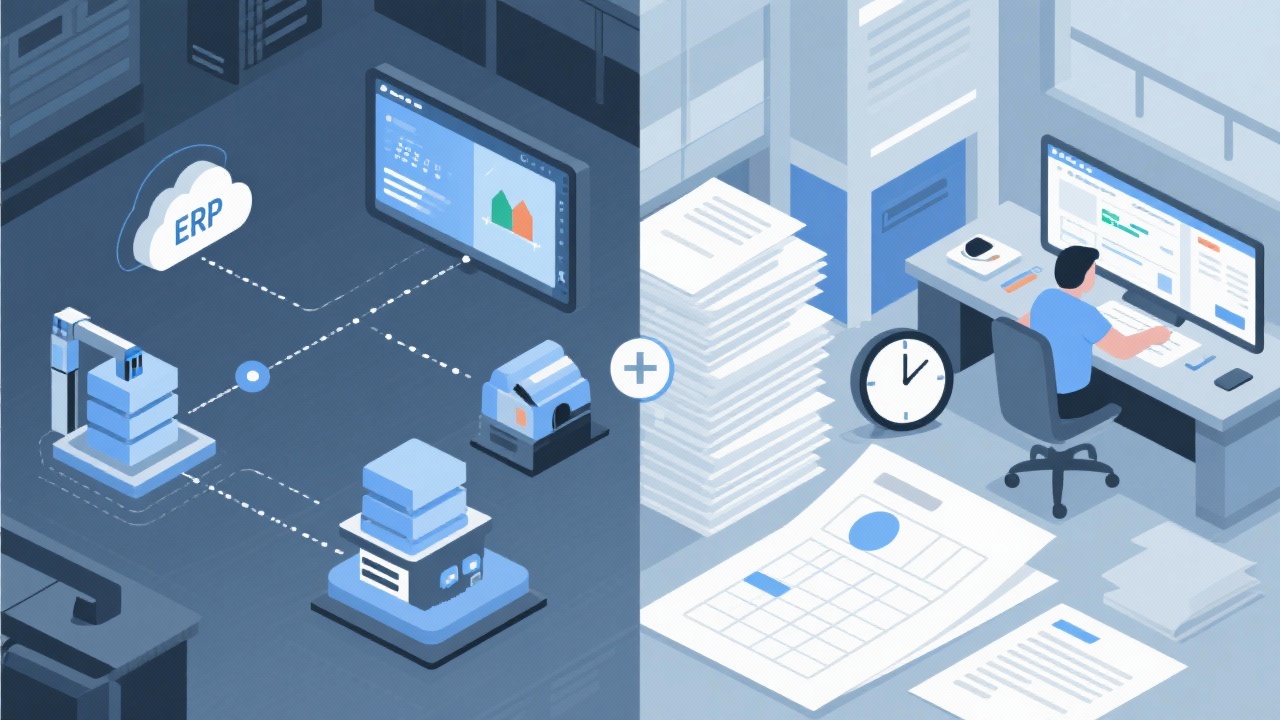 物流企业ERP流程优化和传统方法的核心区别