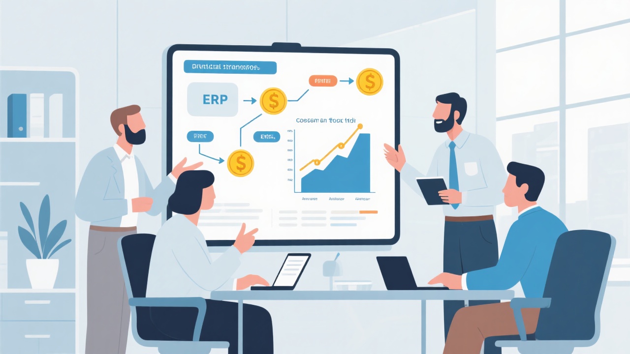 ERP系统成本全流程追溯管控，企业如何省钱又高效？