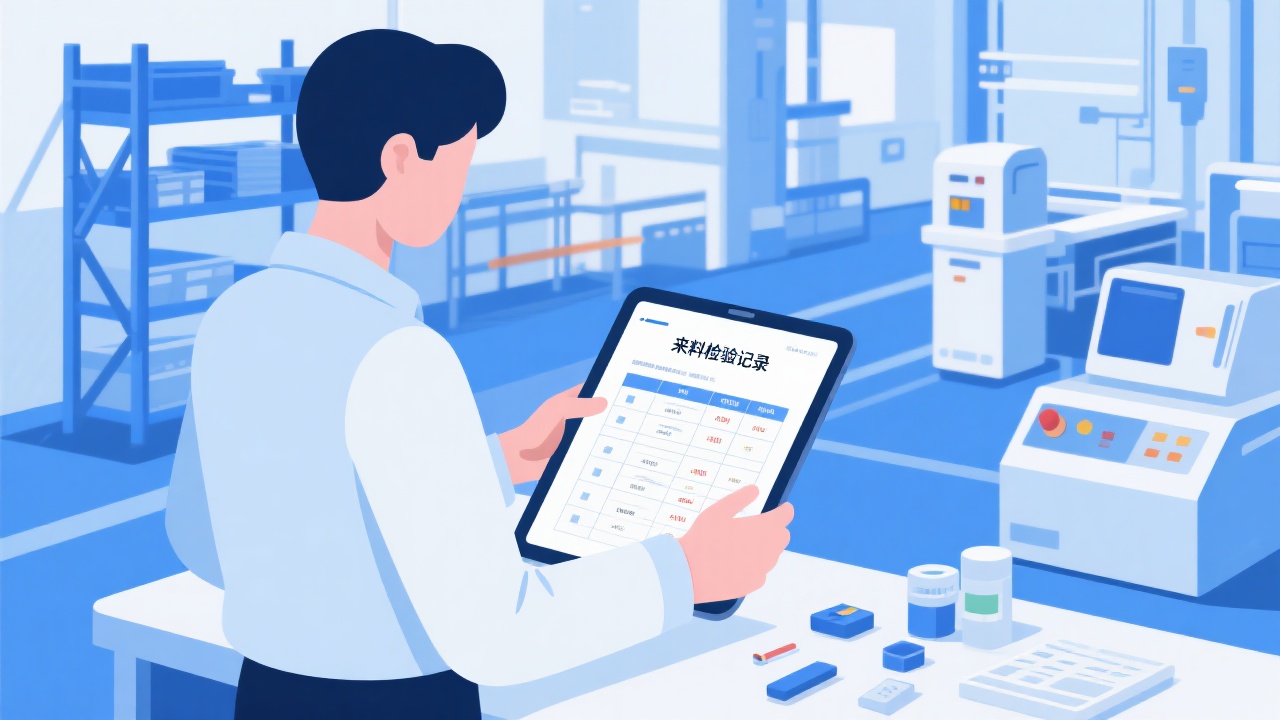 如何快速查询来料质量检验记录？