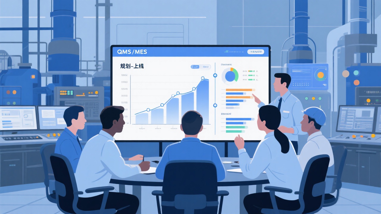 QMS+MES系统实施步骤详解：从规划到上线的全流程拆解