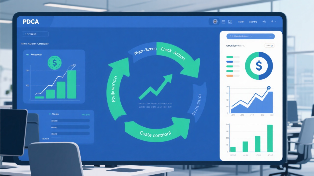 ERP系统成本控制精细化怎么做？PDCA循环揭秘高效省钱秘诀！