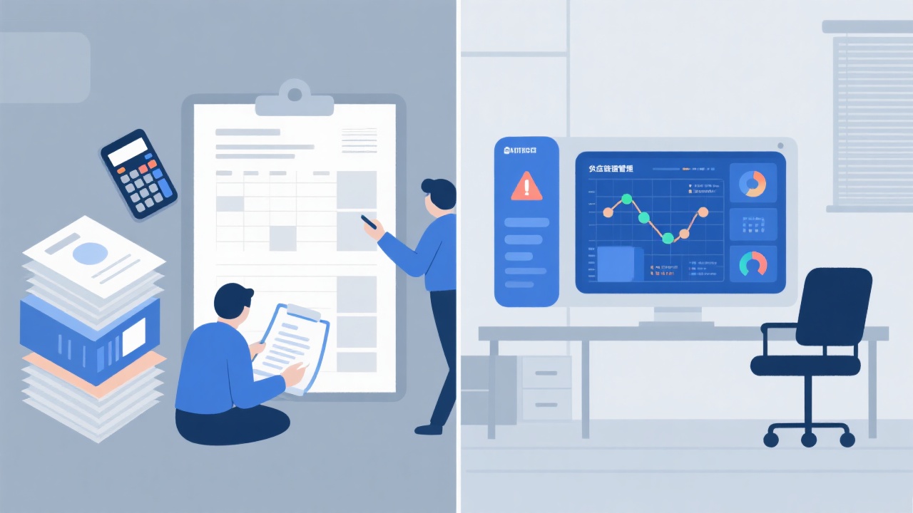 电商行业供应商管控与传统方法的核心区别