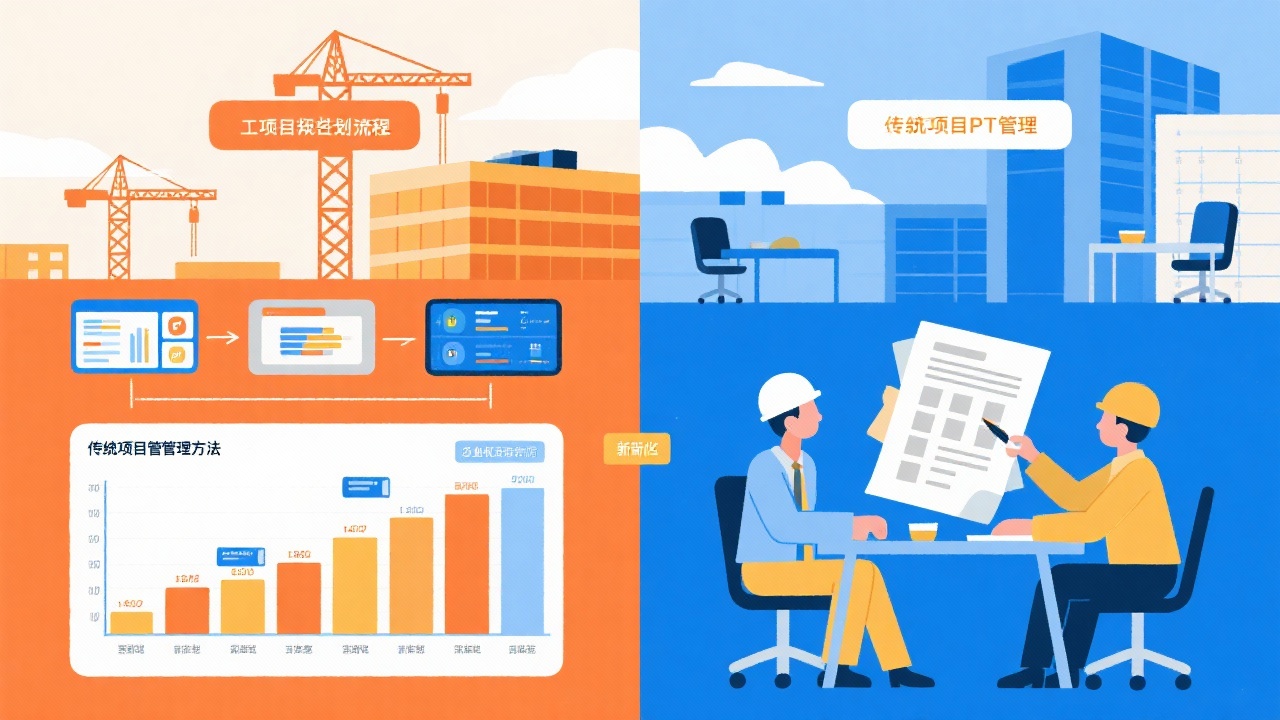 建筑行业项目计划管理与传统项目管理方法的区别