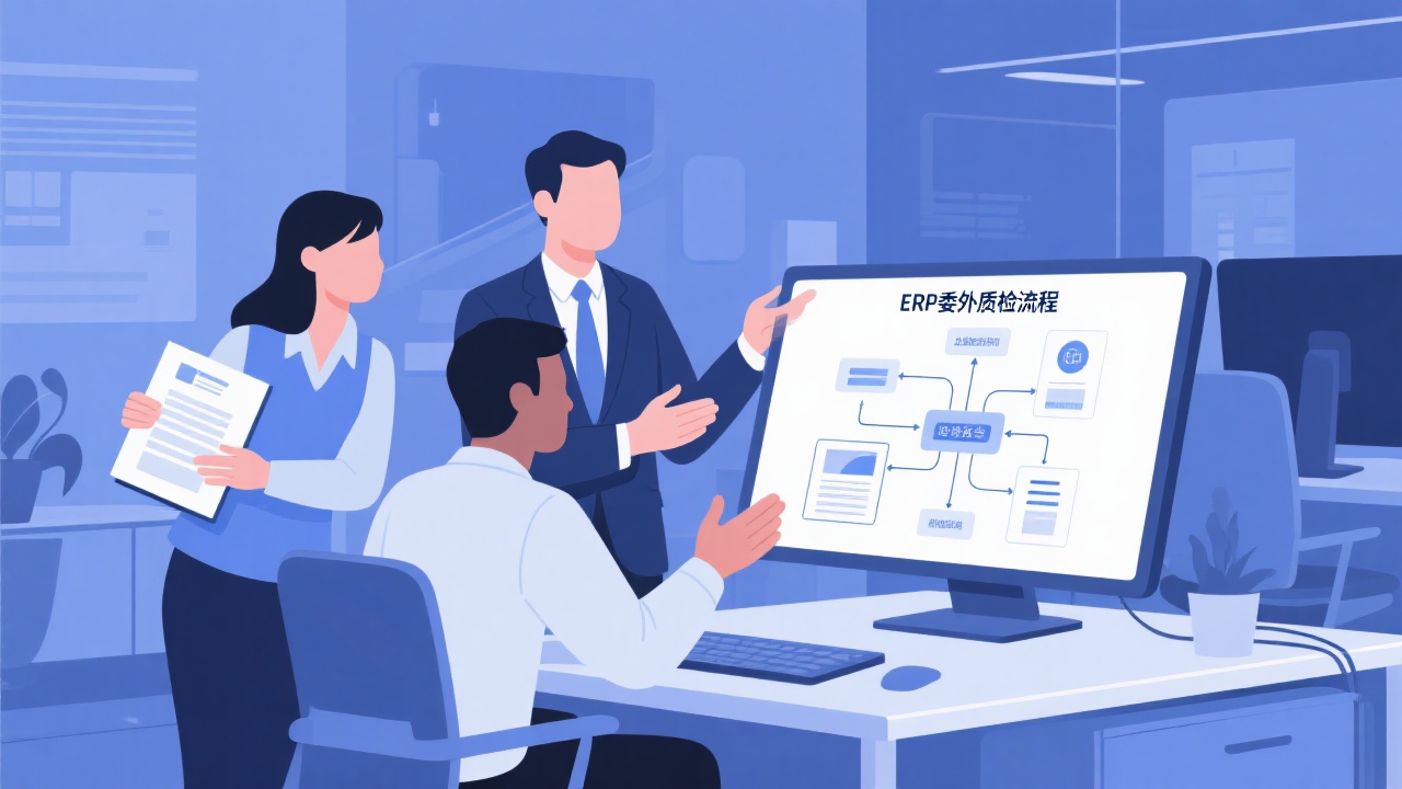 ERP委外质检流程管理，如何高效管控质量？