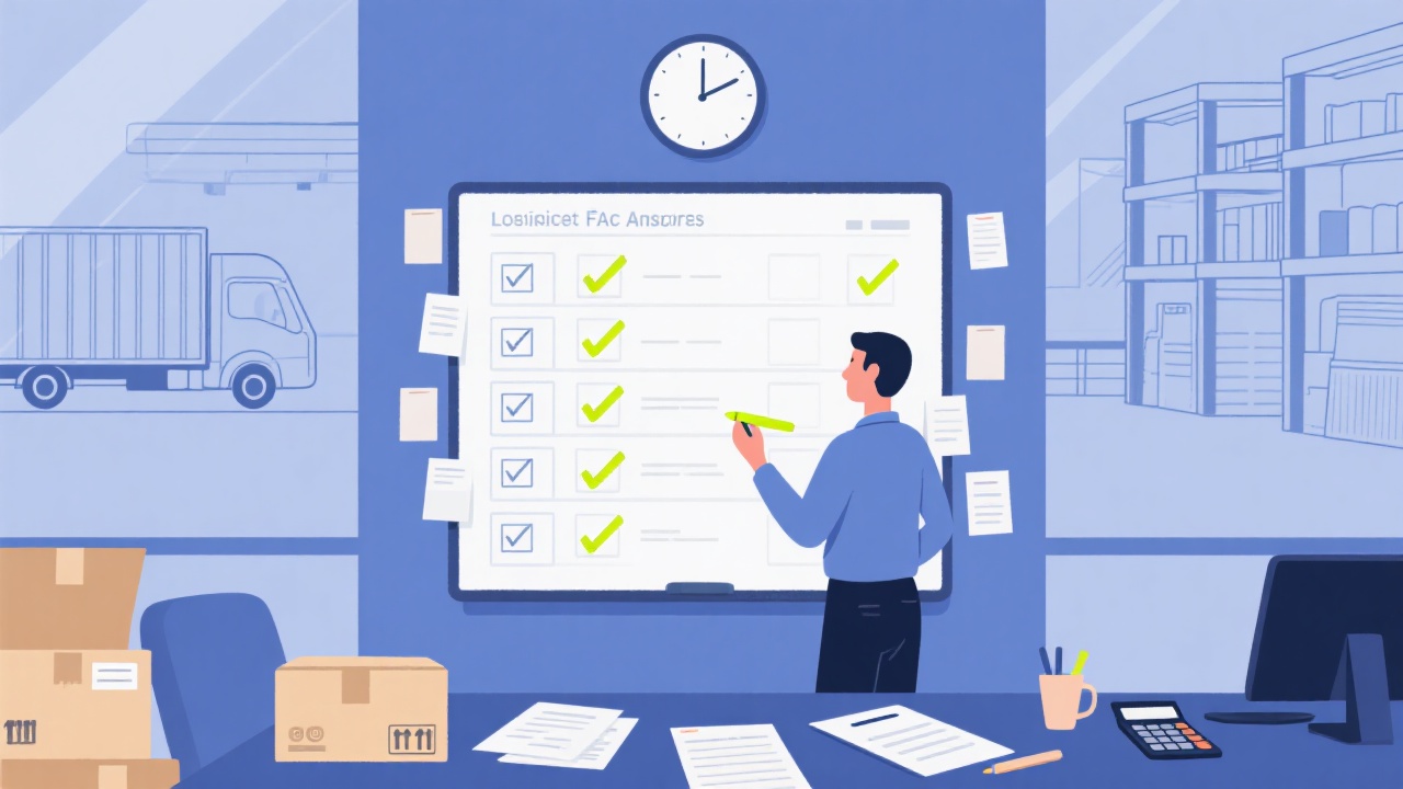 物流企业财务分析管理实施前的完整检查清单