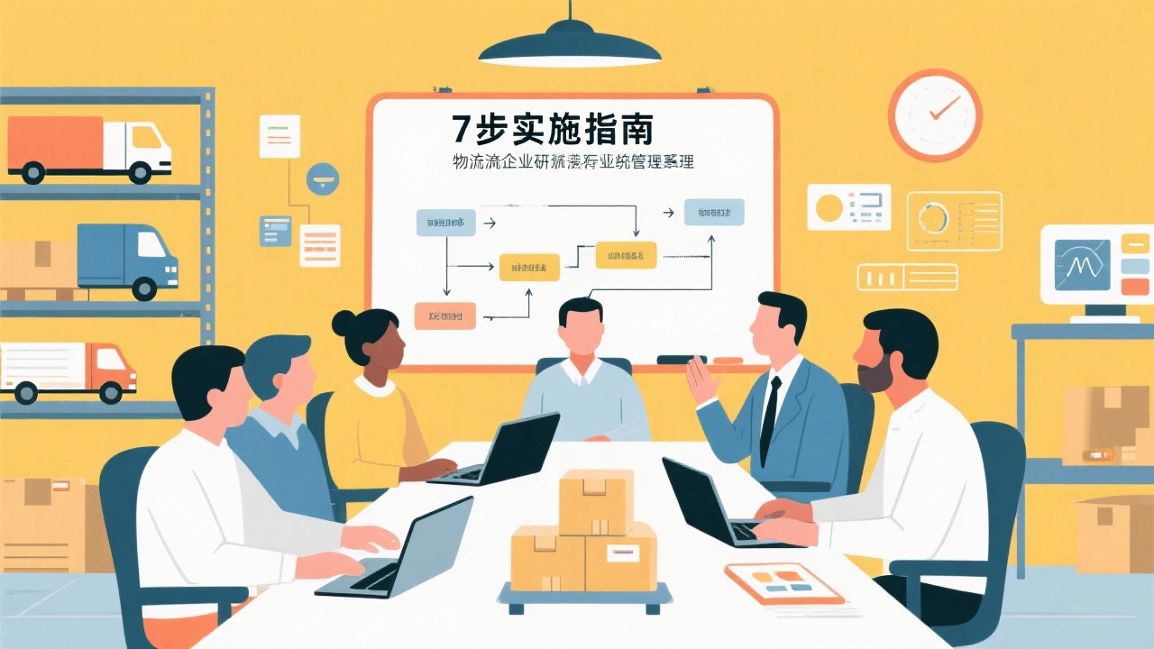 物流企业产品研发管理上线实施的7步指南