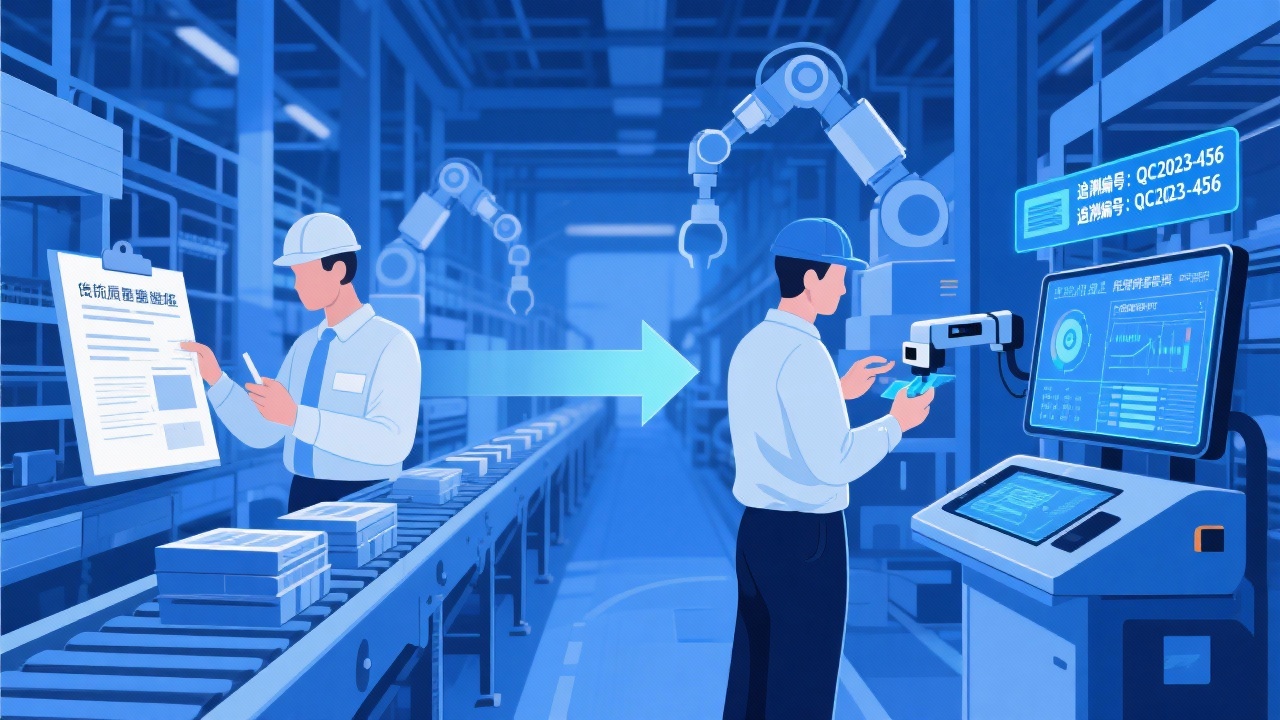 制造业质量问题追溯​与传统质量管理的核心区别