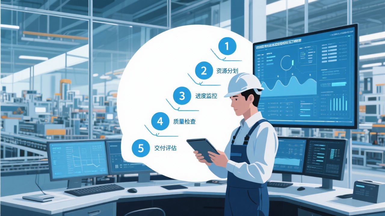 如何开始制造业项目管控？5步完整操作流程