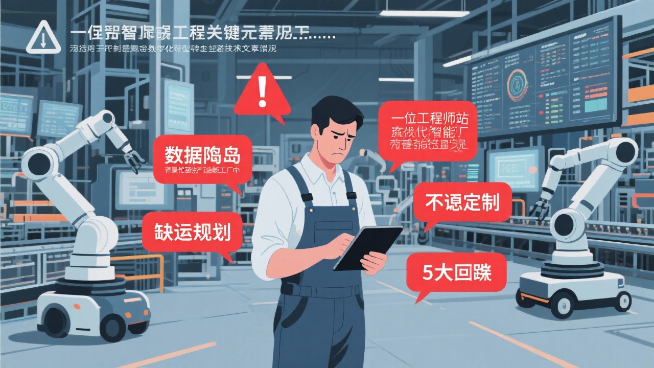 制造业制造业MES项目中必须避免的5大误区