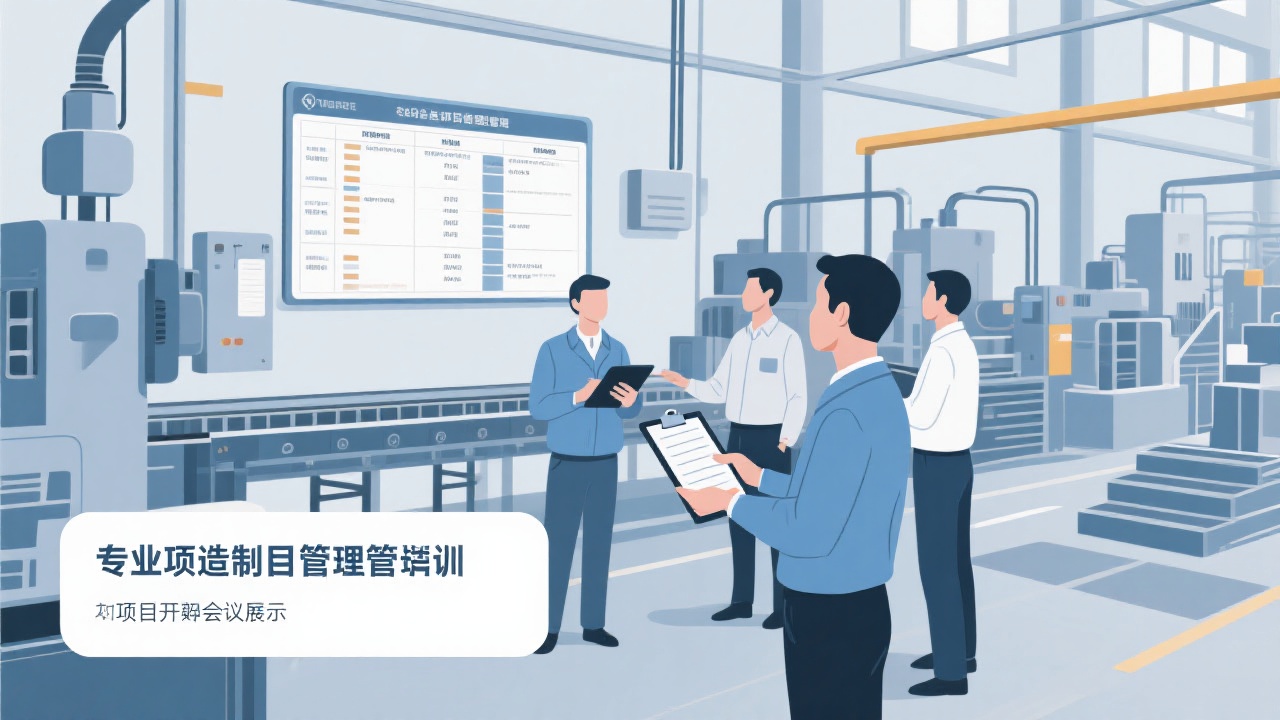 制造业项目管控实施前的完整检查清单