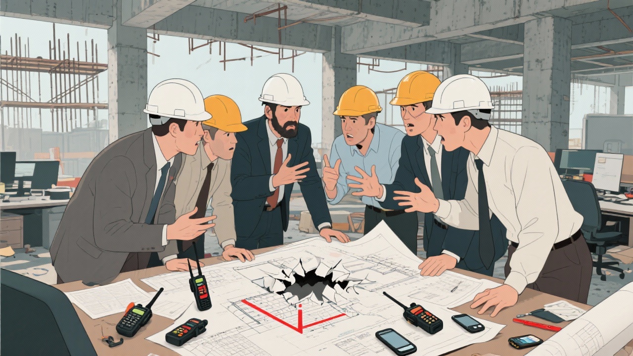 建筑行业项目沟通管理应用中常见的失败原因