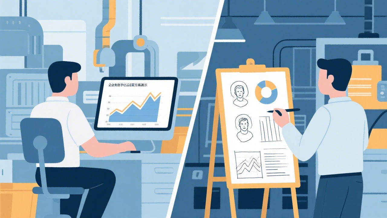 制造业客户需求分析与用户画像的对比，哪个更适合精细化运营