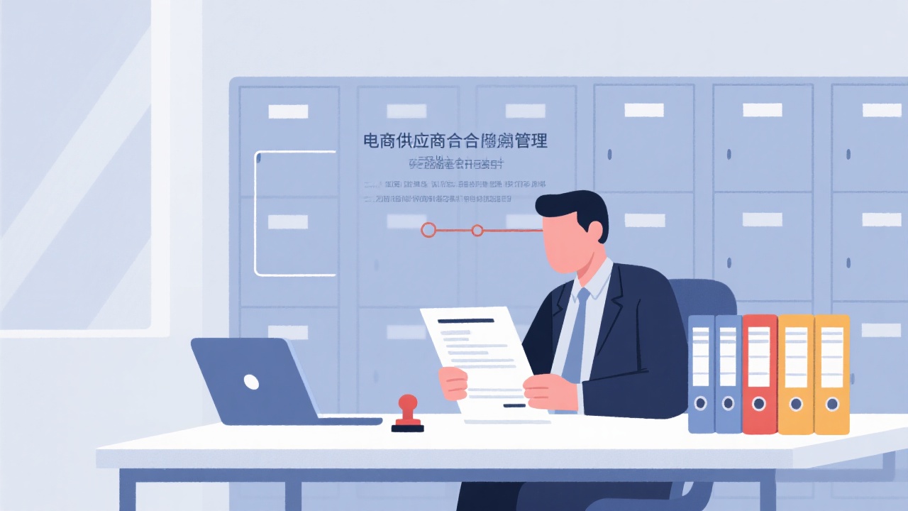 如何开始电商行业供应商合同管理？5步完整操作流程