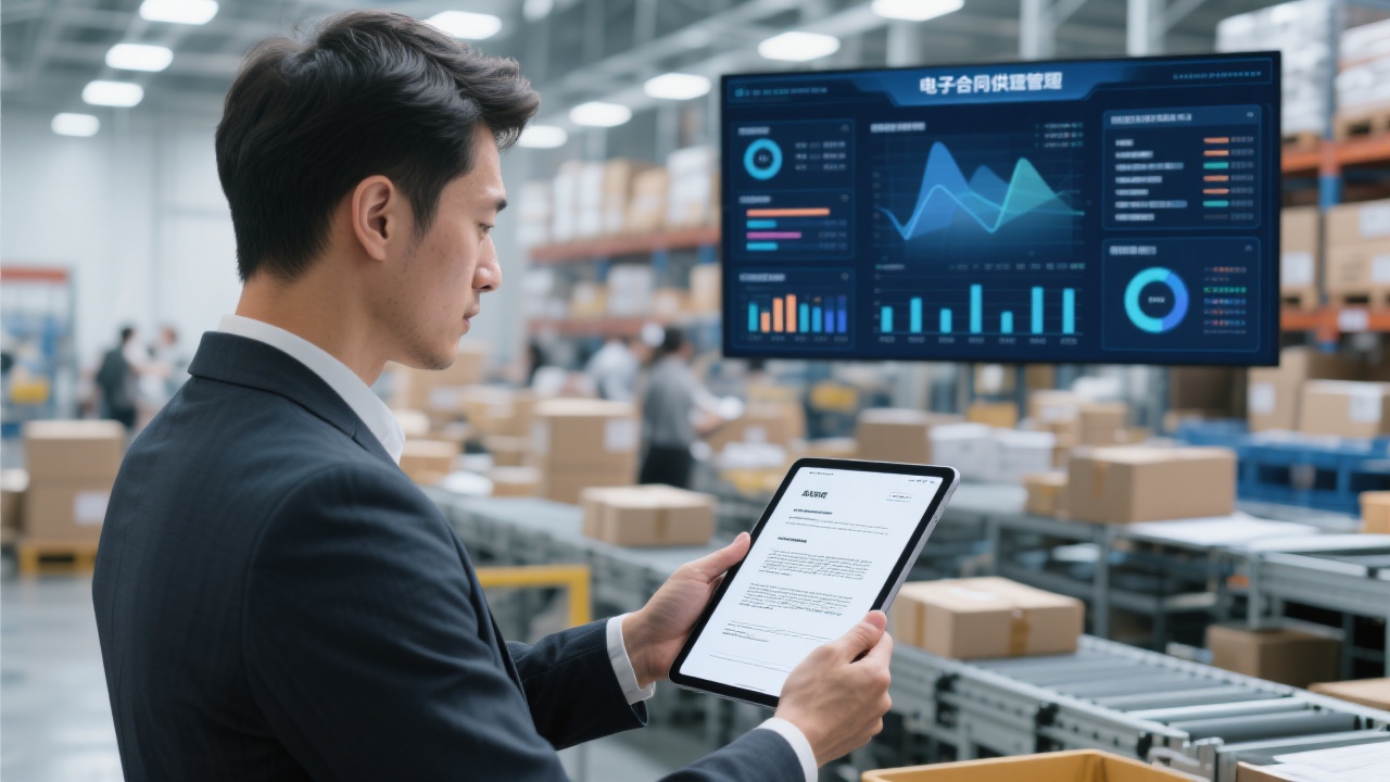 电商行业供应商合同管理与传统方法的核心区别