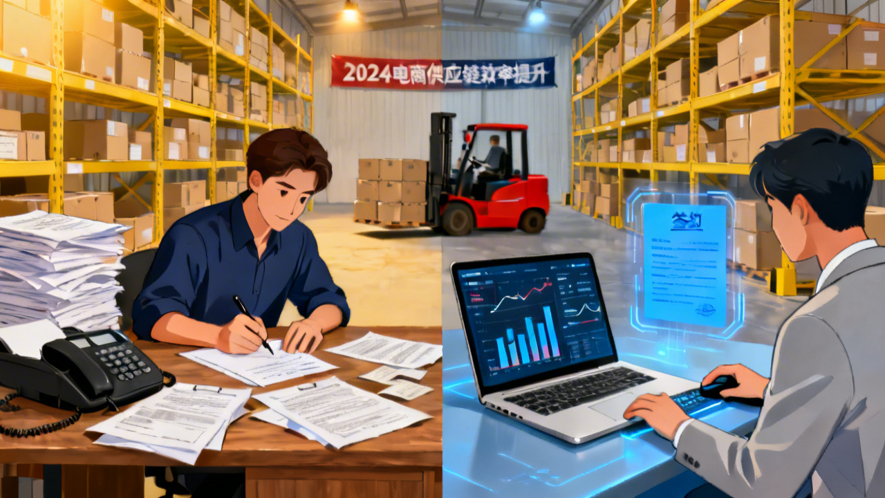 电商行业供应商合作管理与传统方法的核心区别