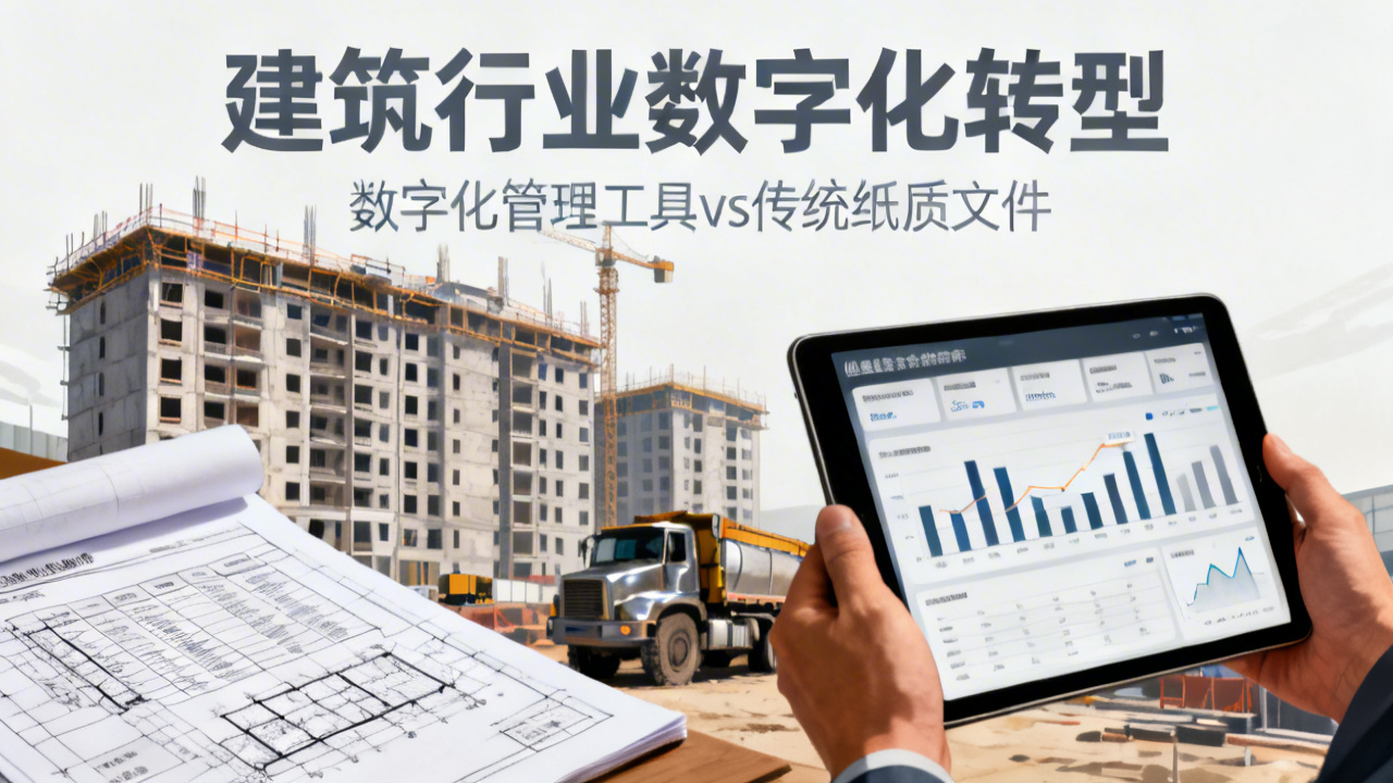 建筑行业供应商信息管理​与传统方法的核心区别