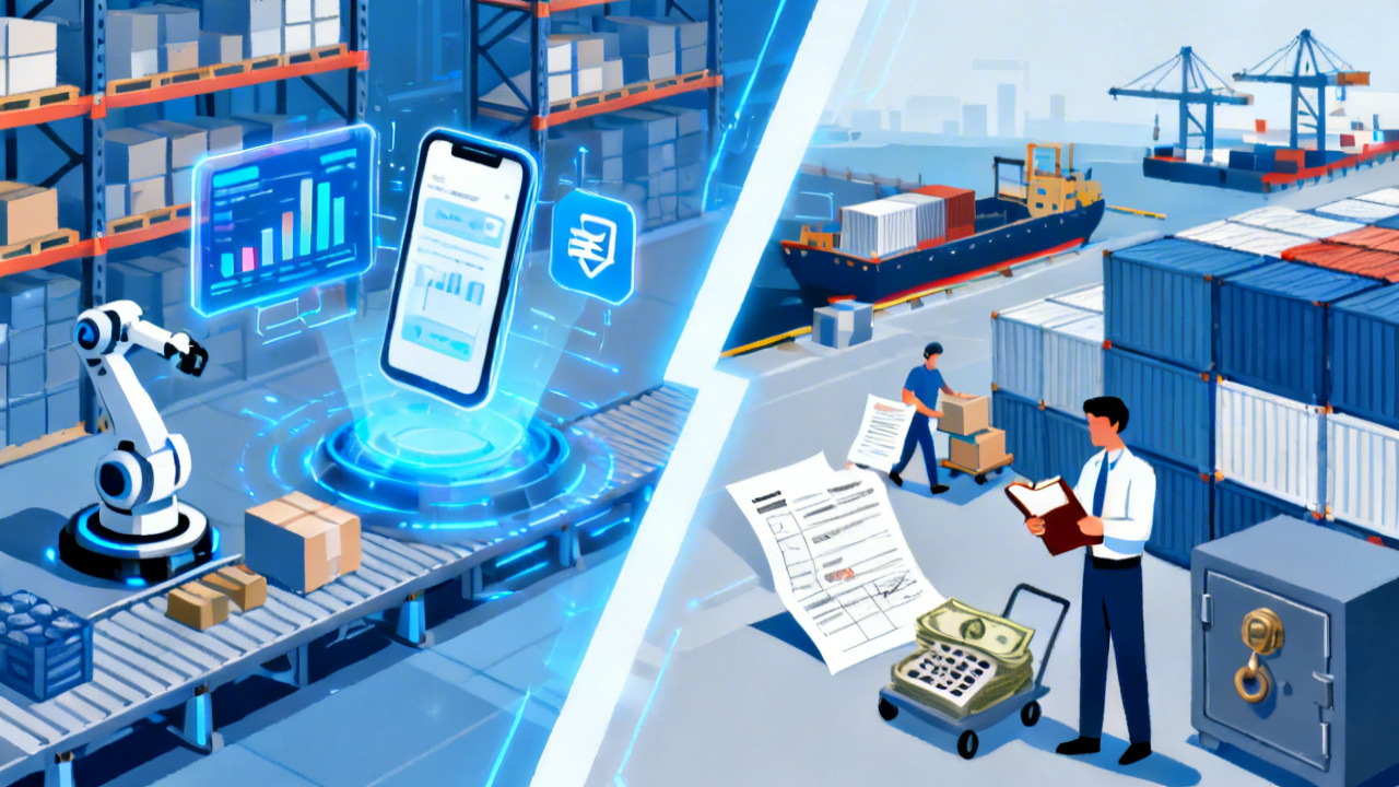 物流企业资金流管理与传统方法的核心区别