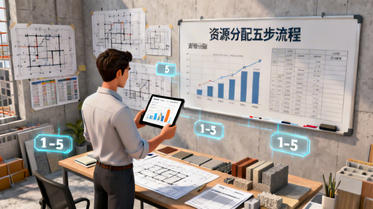 如何开始建筑行业项目资源分配？5步完整操作流程