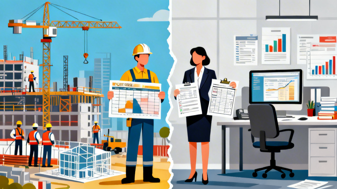 建筑行业财务报表管理与传统财务管理的核心区别