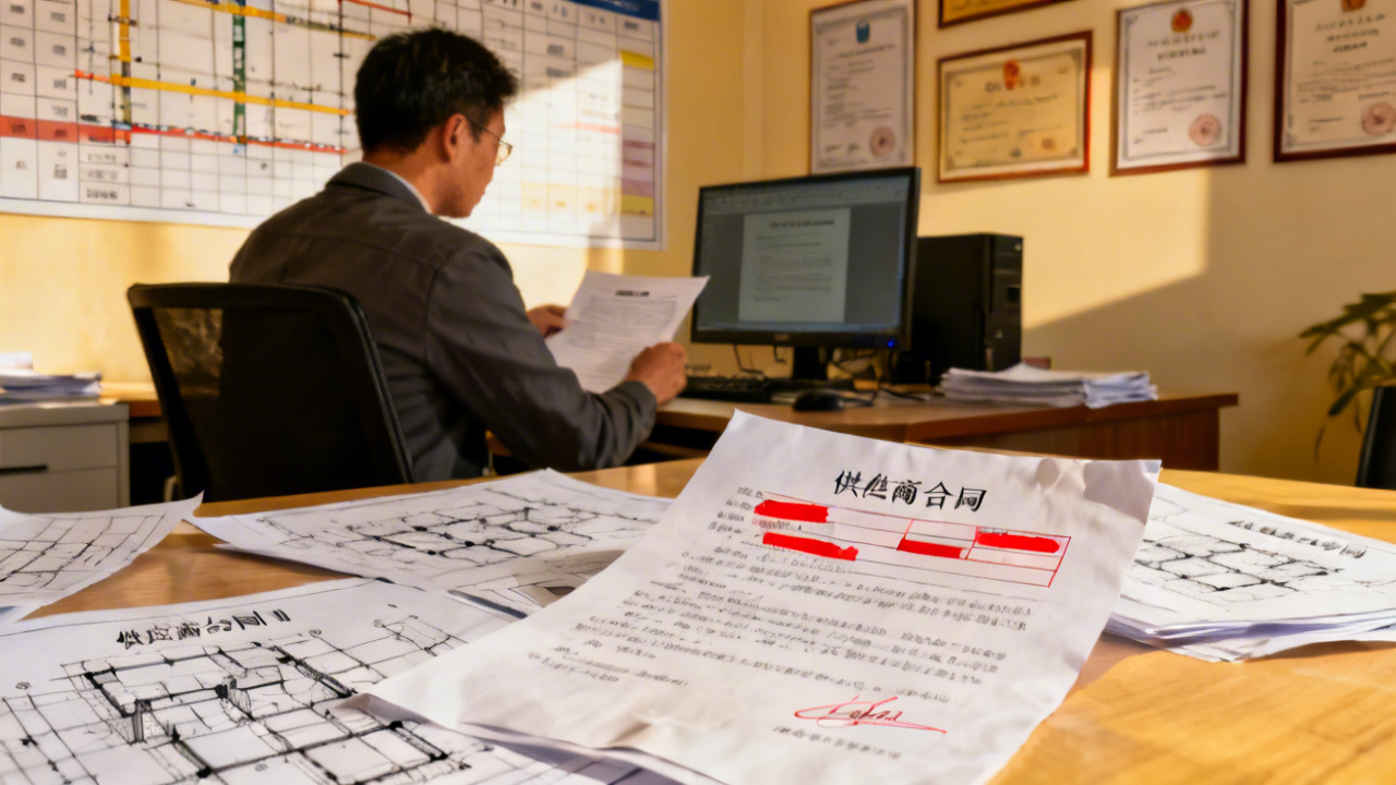 建筑行业供应商合同管理实施前的完整检查清单