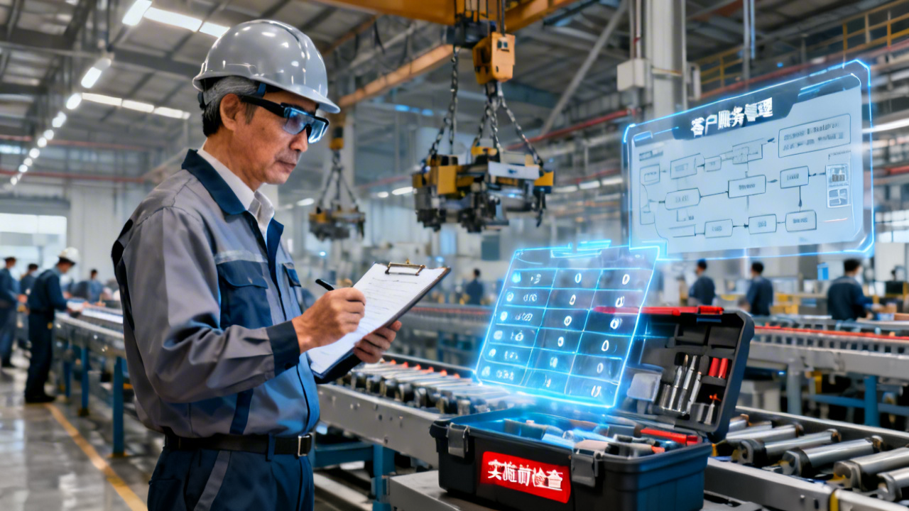 制造业客户服务管理实施前的完整检查清单