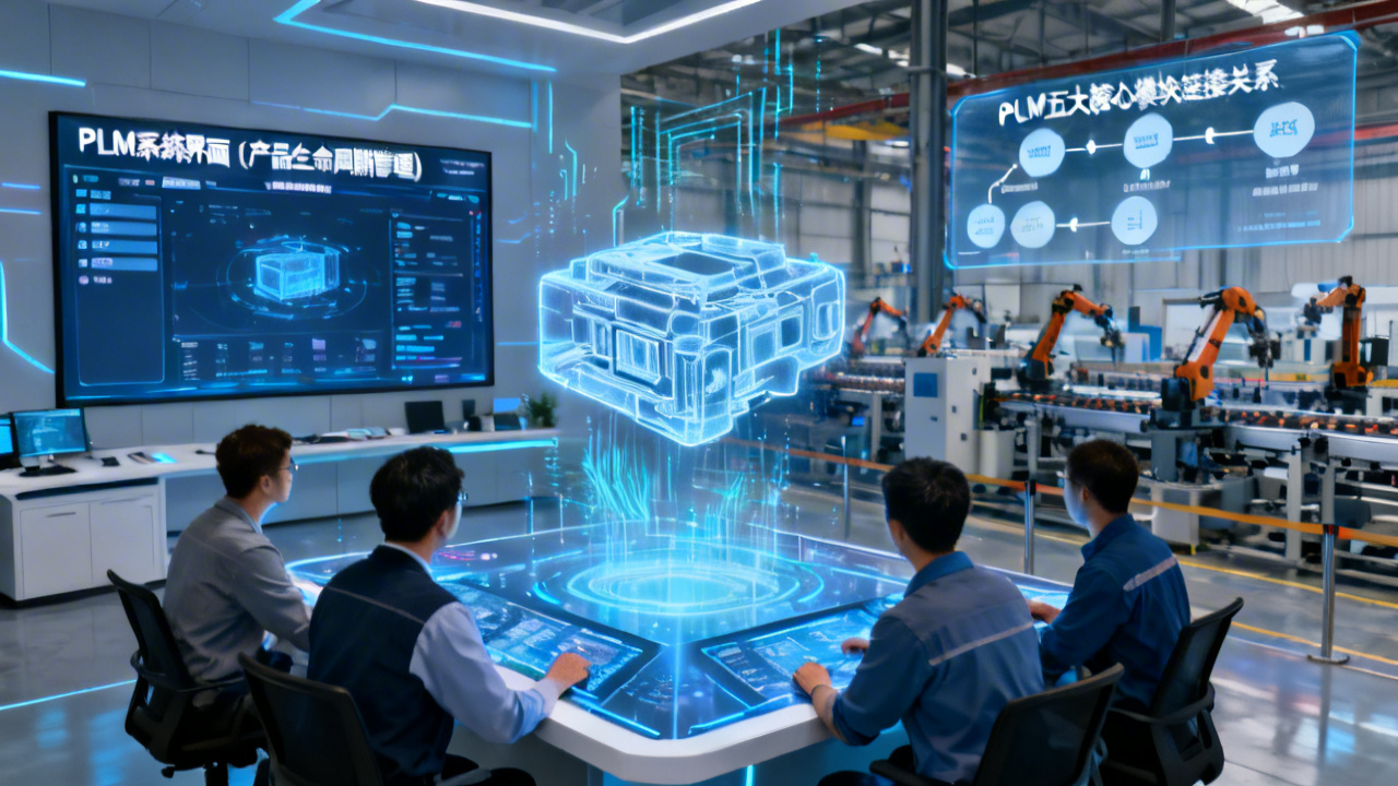 制造业PLM数字化方案最重要的5个组成部分