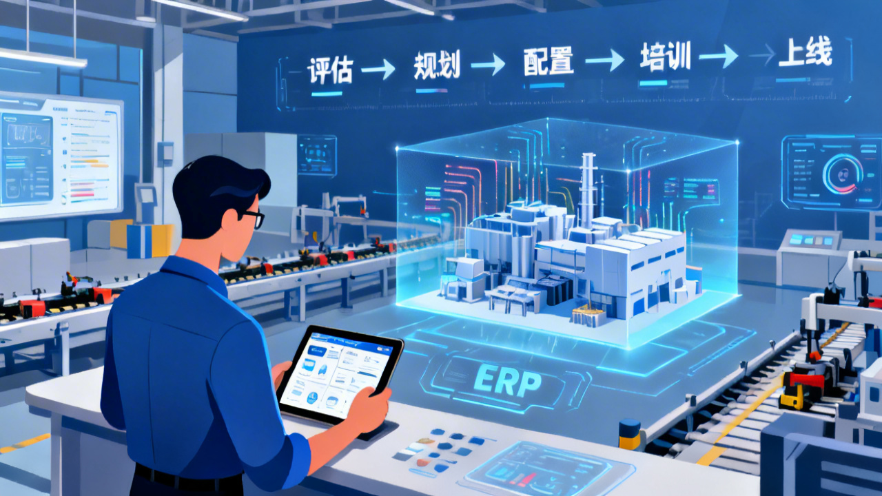 如何开始制造业ERP业务管理？5步完整操作流程