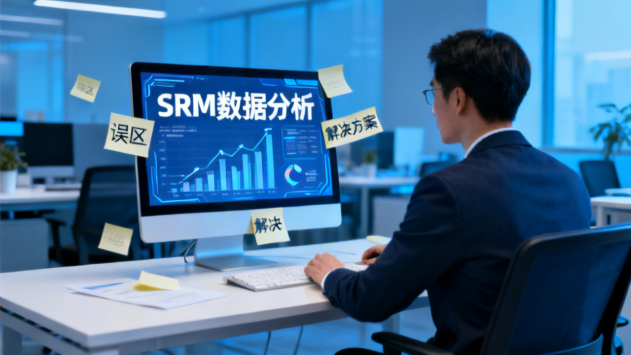 电商行业SRM数据分析最常见的5个误区及解决方法