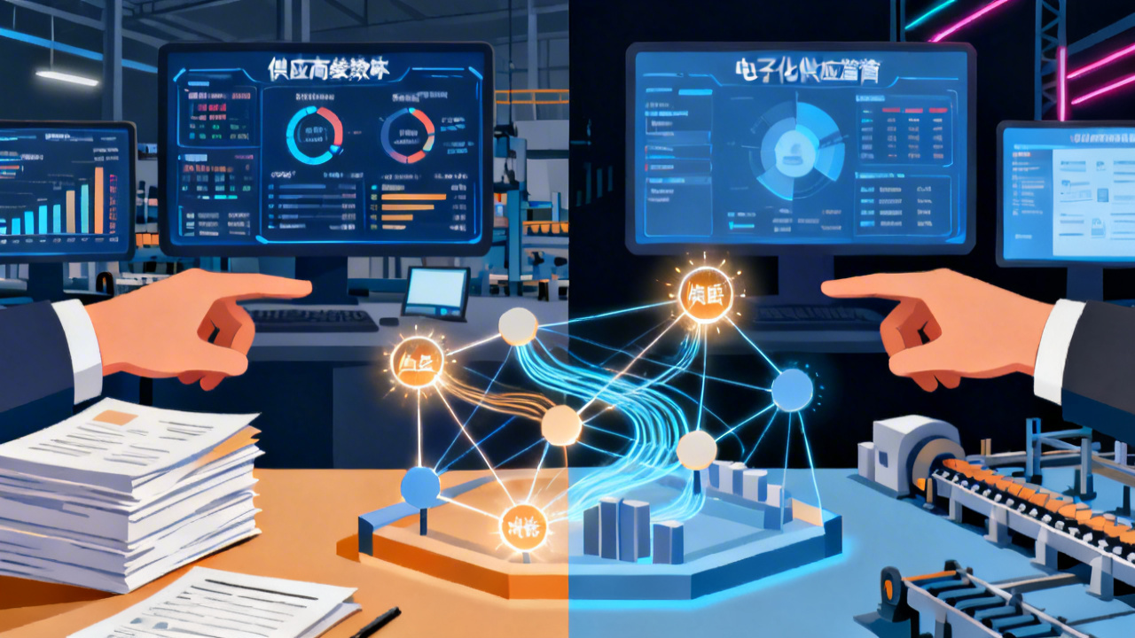 制造业供应商管控与传统供应链管理的区别