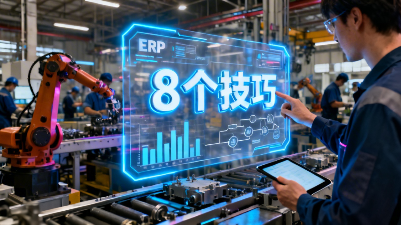制造业ERP业务管理的8个高效技巧