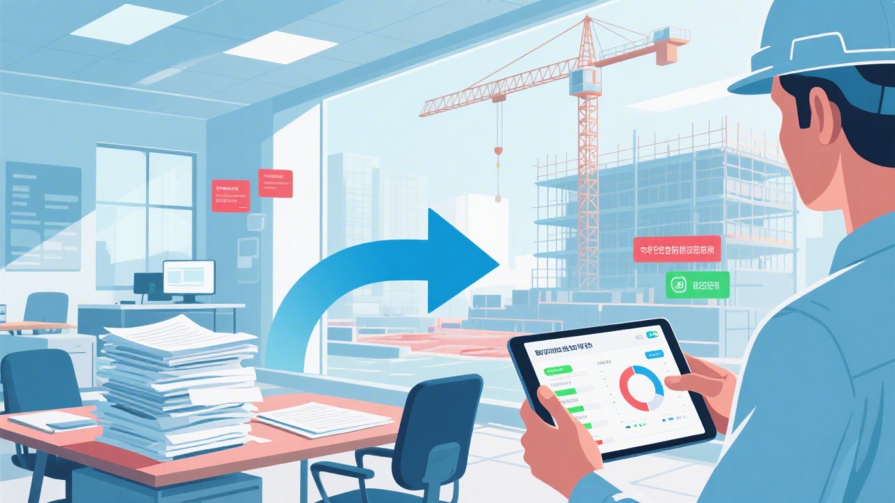 建筑行业供应商绩效评价与传统方法的核心区别