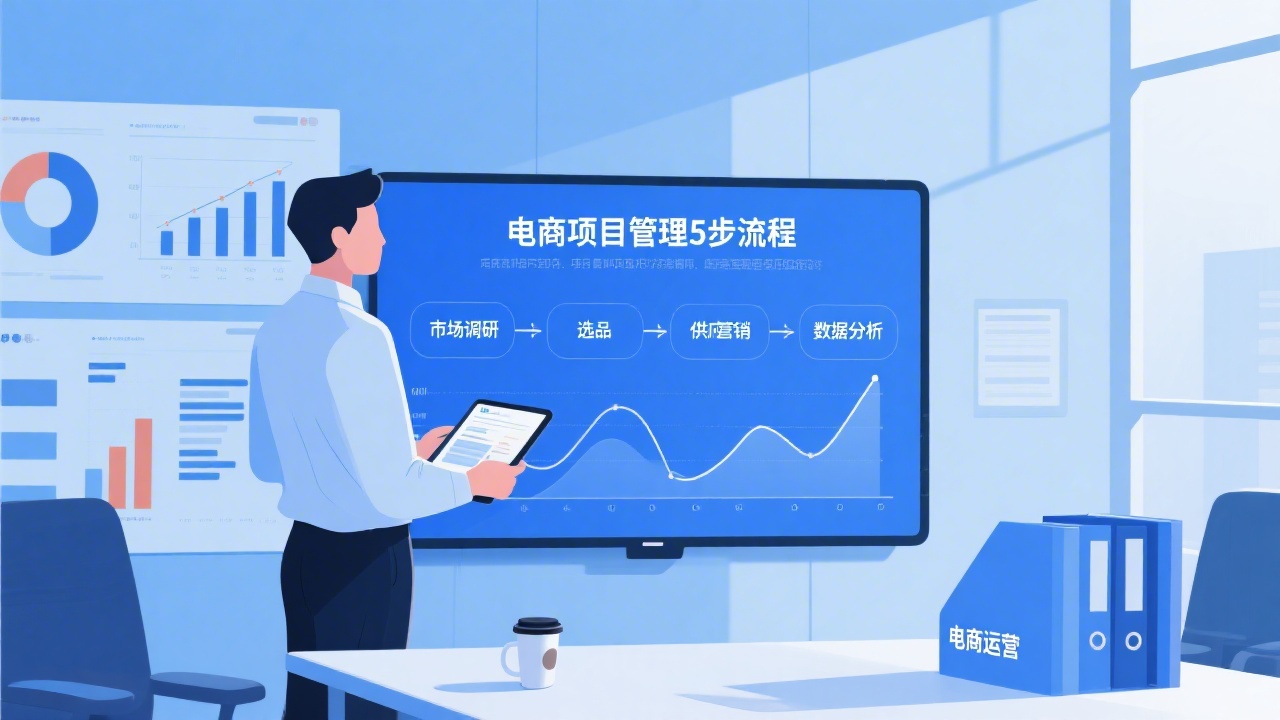 如何开始电商行业项目全流程管理？5步完整操作流程