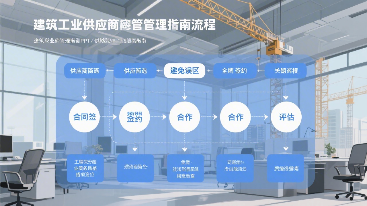 避免这些建筑行业供应商全生命周期管理使用误区，少走弯路